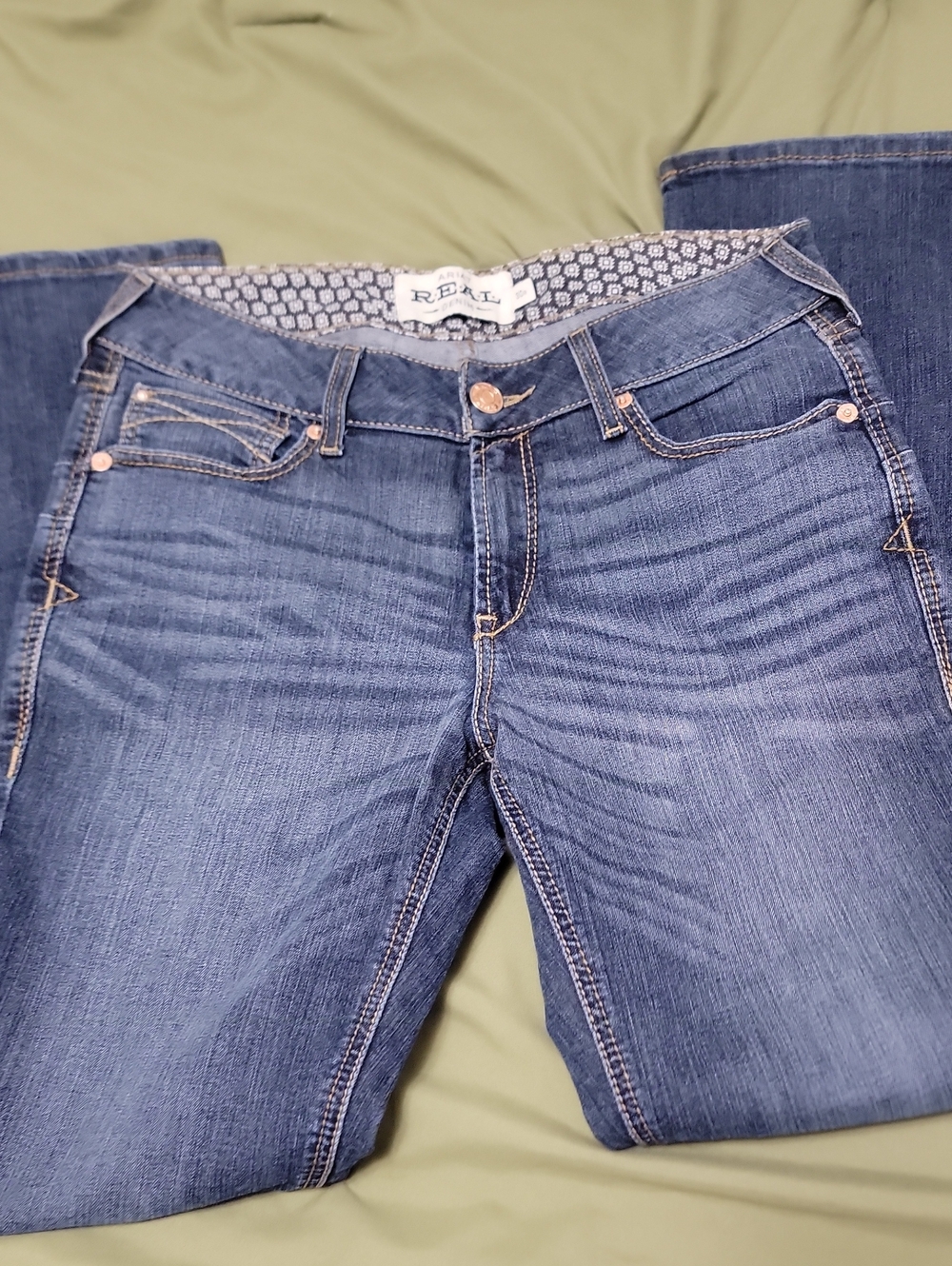 Ariat Women's Dark Blue Bootcut Jeans